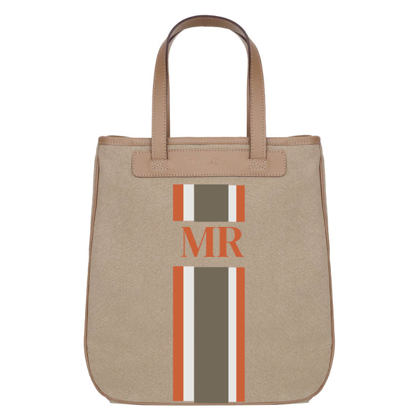 Shopper Bag Kakhi (Customize Online)-Bag - Tramadie International