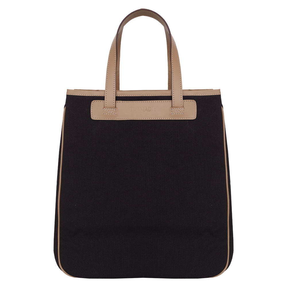 Shopper Bag Black (No Silk)-Bag - Tramadie International