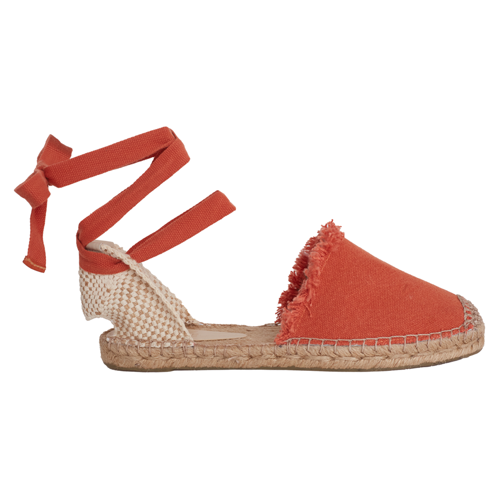 Flat Jeri Espadrille Tan-Espadrille - Tramadie International