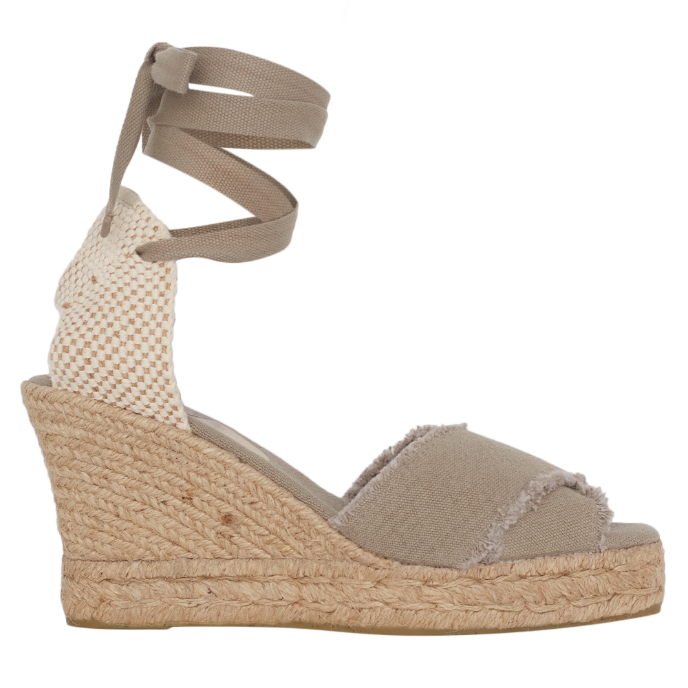 Itacaré Sandal Kakhi-Espadrille - Tramadie International