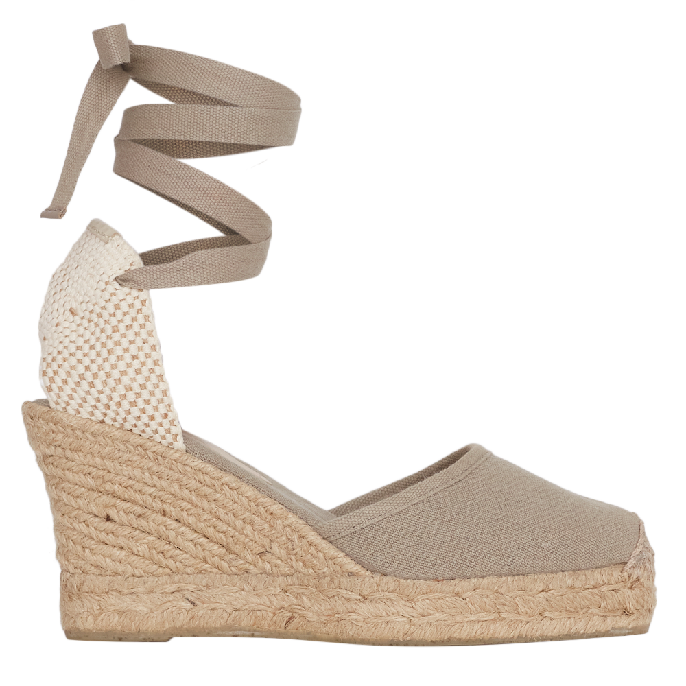 Trancoso Plataform Espadrille Kakhi-Espadrille - Tramadie International