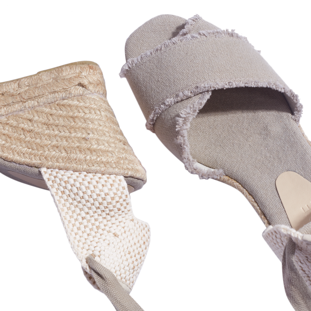 Itacaré Sandal Kakhi-Espadrille - Tramadie International